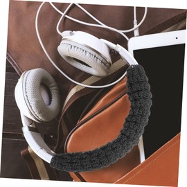 KOMBIUDA 2pcs Woolen Headset Protector Comfortable Earphone Headband Cover Compatible Knit Design for Dust Moisture Chic Accessory for Headphones