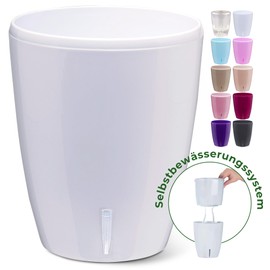 Happy Plants Orchidea Twin Pot 2.0 L White