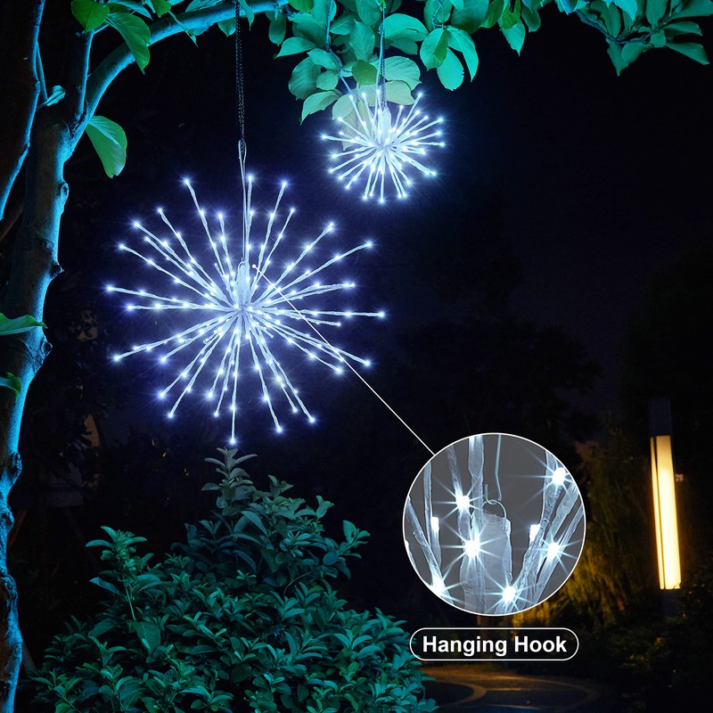 LIGHTSHARE 24'' Starburst Light Lighted Ball 160 LED Firework Lights