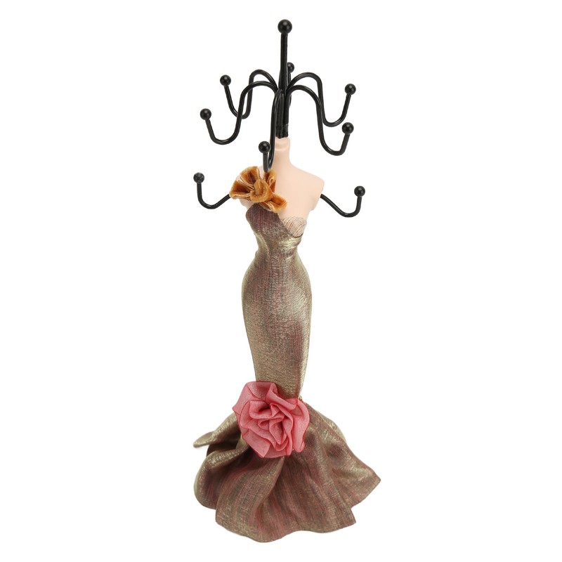 Jewelry Display Stand Ring Necklace Holder Model Figurine Home Decoration