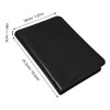 Operitacx Business Portfolio Binder Zippered Portfolio Organizer Pockets Padfolio for