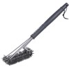 PEARL Grill Cleaning Brush: 3-Way Cleaning Brush Made of Stainless