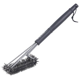 PEARL Grill Cleaning Brush: 3-Way Cleaning Brush Made of Stainless Steel for Grill, Kitchen and Much More (Grill Brushes, Grill Brushes, Grill Plates)