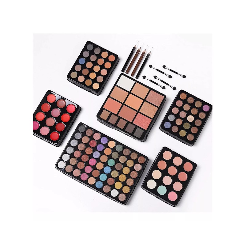 Kit de Maquillaje Paleta 190 pz Gris Labg