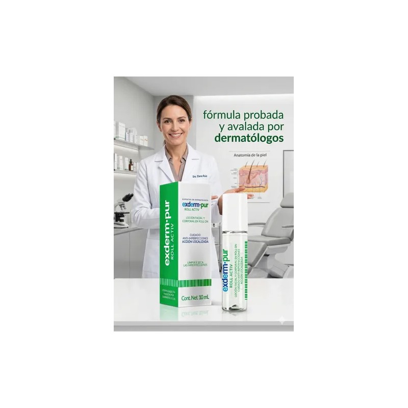 Exderm Pur Granos Espinillas Acné Imperfecciones 10ml