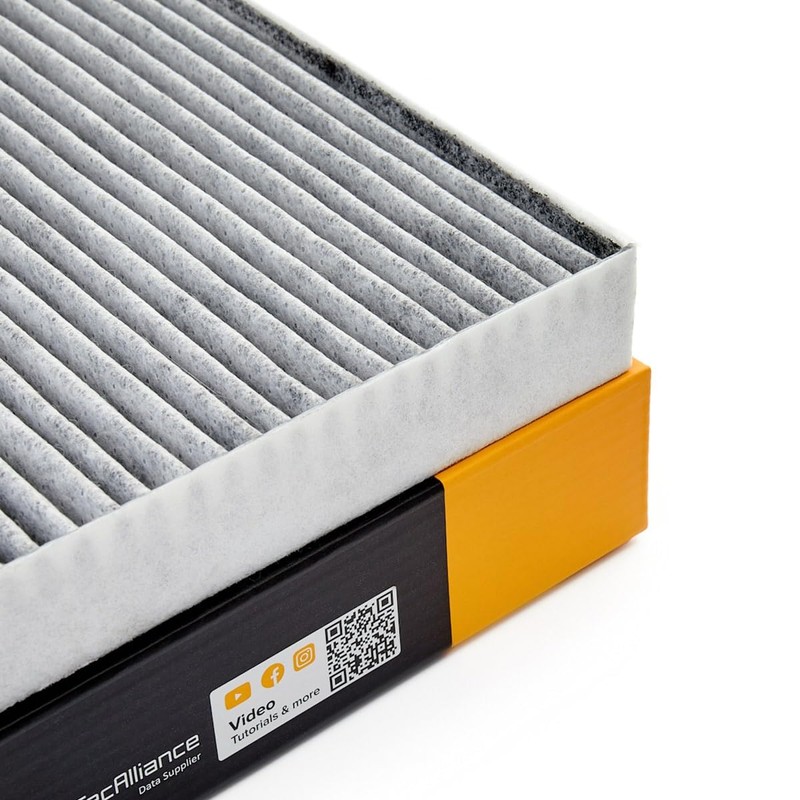 RIDEX Cabin Air Filter 424I0638 Pollen Filter Activated Carbon Height: