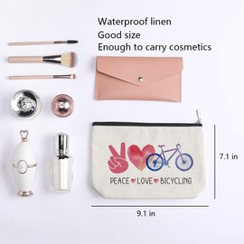 Christmas Gifts for Women Her Female - Peace Love Bicycling