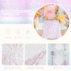 B-COOL 50x102 Inch Iridescent White Sequin Payette Tablecloth Glitter Rectangle