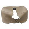 NLQR Leather Console Lid Armrest Cover Tan Compatible with Chevy