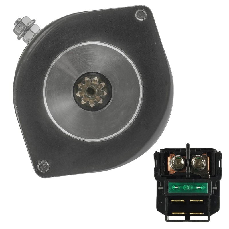 Caltric Starter And Relay Solenoid for Kawasaki Vulcan 1500 VN1500