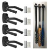 YELAIYEHAO Vertical Baseball Bat Softball Bat Display Wall Mount Wall
