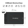 XPPen Updated Deco 01 V3 Drawing Tablet, 16384 Pressure Sensitivity,