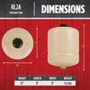 Red Lion RL2A - 2-Gallon Inline Pre-Charged Pressure Tank for