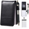 Marte Vanci Mini Pocket Notebook with Calculator and Pen, A7