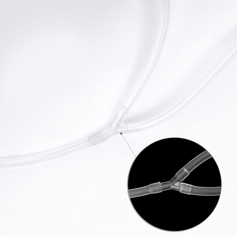 Vacuum Therapy Machine Accessories, Yofuly Premium Silicone Y-Type Hose Tubing
