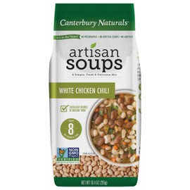 Canterbury Naturals Artisan Soup Mix, White Chicken Chili, Non-GMO, Makes 8 Servings, 10.4-Ounce Bag (Pack of 1)