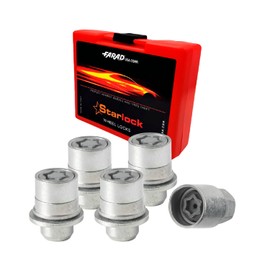 OMAC Wheel Lock Kit for Toyota 4Runner Camry Corolla Highlander Tacoma M12X1,5 Silver