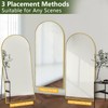 MELOMOIR 71"x32" Large Arched Mirror - Full Length, Extra Large