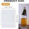 100 Tea Filter Bags, 5 Tea Hangers, Empty Loose Leaf