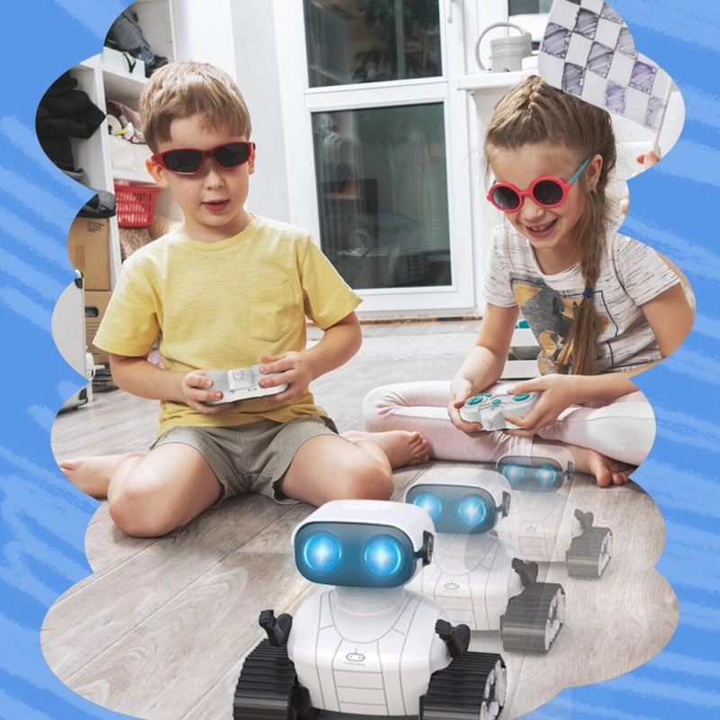 Precision-Made Durable Maneuverable Remote Control Robot Children's Electric Toy