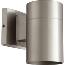 Quorum Lighting 720-3, Cylinders Wall Sconce Lighting, 1 Light, Graphite