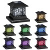 Viewsun 8 Pack Solar Post Cap Lights, Outdoor Fence Solar