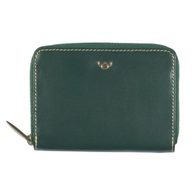 Golden Head Venezia Zipped Billfold Coin Wallet Green, Green, Modern