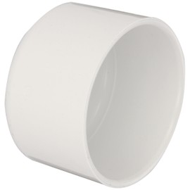 Spears 447 Series PVC Pipe Fitting, Cap, Schedule 40, 1" Socket