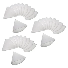 vhbw 30 x Cone Filter Replacement for Zehnder 990320032 for Ventilation System - Exhaust Filter G4, DN 125 White