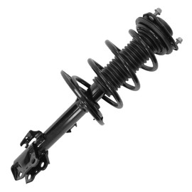 Detroit Axle - Front Left Strut for 2014-2019 Toyota Highlander [Excludes Sport Suspension], 2015 2016 2017 2018 Strut with Coil Spring Assembly Replacement Suspension