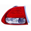 ACK For Honda Civic Sedan/Hybrid 09-11 Tail Light ON BODY