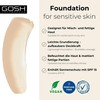 GOSH Foundation with SPF 15 for Light & Dark Skin,