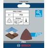 Bosch 5x PRO Paint on Wood and Hardwood F460 Sanding