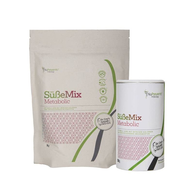 NuPrevento SüßeMix Metabolic - Sugar Mix - Sugar Substitute -