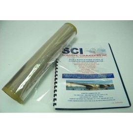 FEP Film (Ultra Pure FEP) / 2 MIL (.002") (.05mm) Thick / (24" Wide x 10' Long Roll)