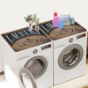2PCS Washer and Dryer Covers for the Top,Non-slip Dryer Top