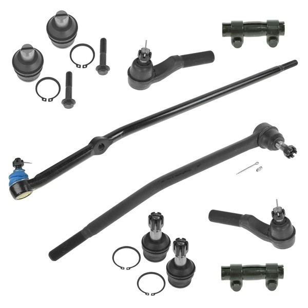 Front Steering & Suspension Kit Ball Joint Tie Rod Tie