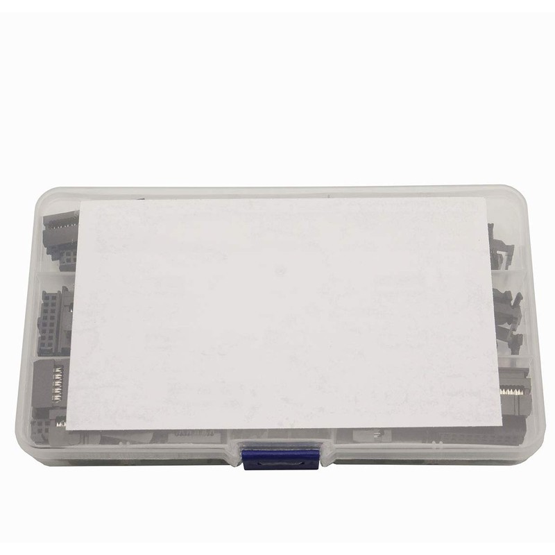 Didamx 51Pcs 2.54mm Pitch Dual Rows IDC Sockets 10 16
