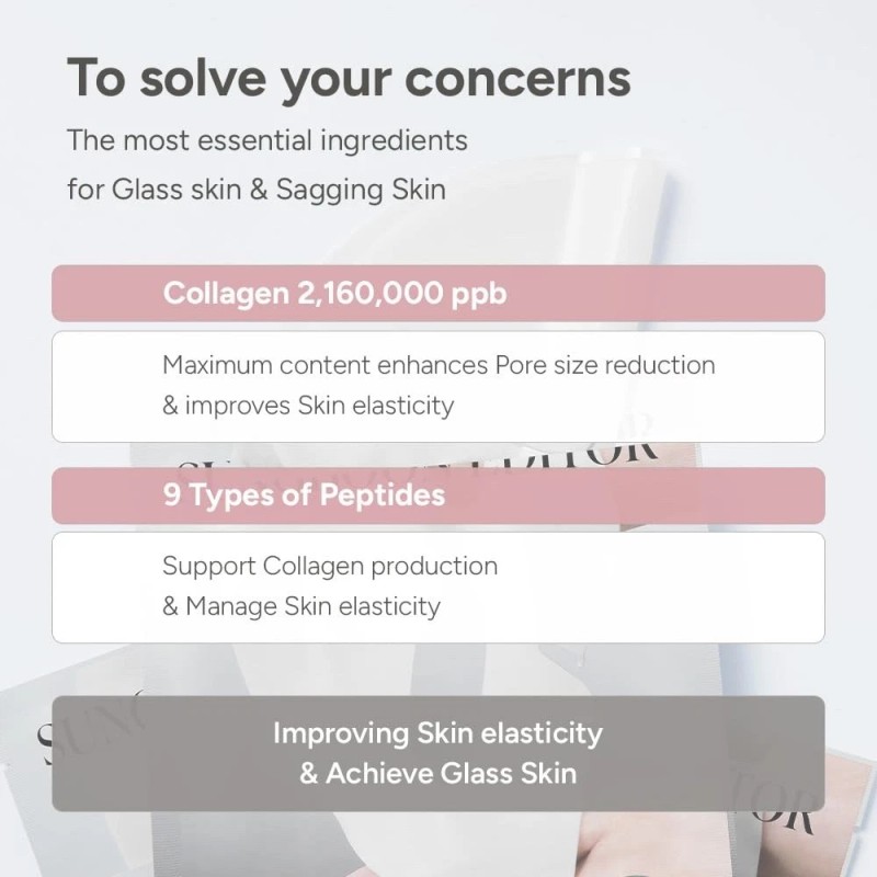SUNGBOON EDITOR Deep Collagen Power Boosting Mask 37g/1.30 oz. (4