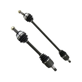 Front CV Axle Shaft Set of 2 - Compatible with 1991-1993 Honda Accord (with Automatic Transmission)