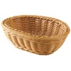 (TV Series Crafts (yamasita Craft) Resin 手編 小判 Basket White