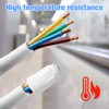 30 PCS Ceramic Wire Nuts, White High Temp Ceramic Wire