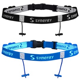 Synergy Running/Triathlon Race Day Number Belt Combo Pack