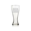 Beer Snob Pilsner Beer Glass