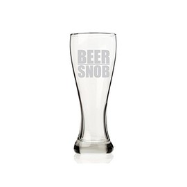 Beer Snob Pilsner Beer Glass