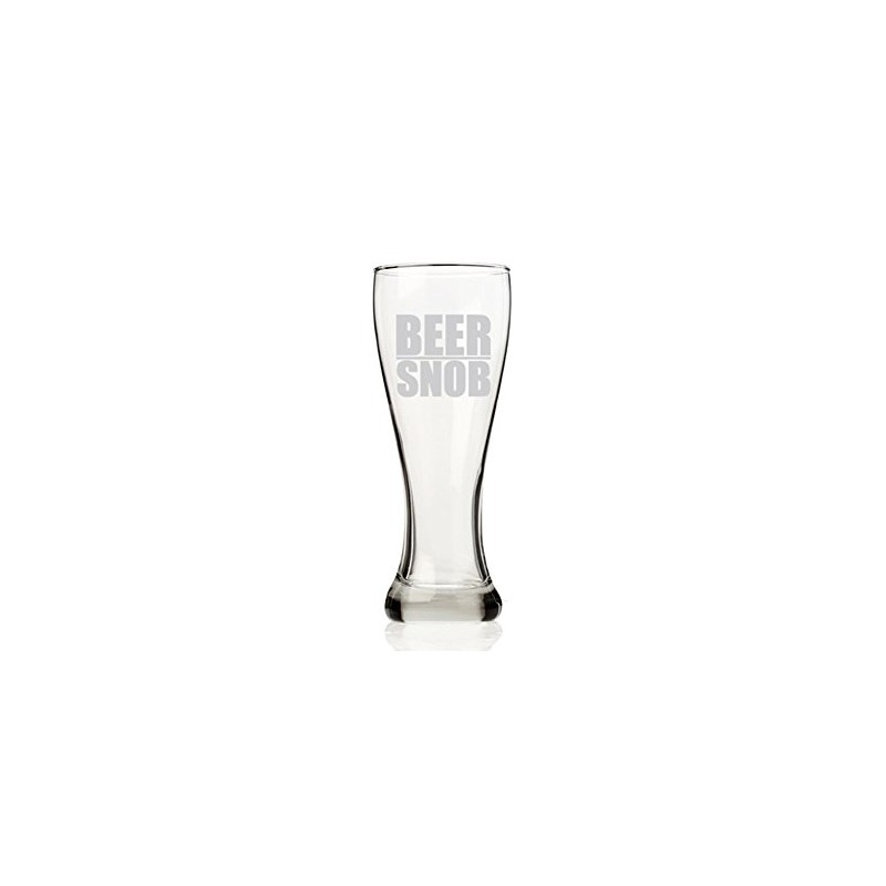 Beer Snob Pilsner Beer Glass