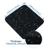 6PCS Treadmill Mat, Exercise Equipment Mat with High Density Rubber