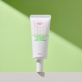 ISOI 슈퍼 마일드 카밍 선크림 SPF50+ PA+++ 55ml눈시림없는선크림 Super Mild Calming Sunscreen SPF50+ PA+++ 55ml Non-Stinging Sunscreen