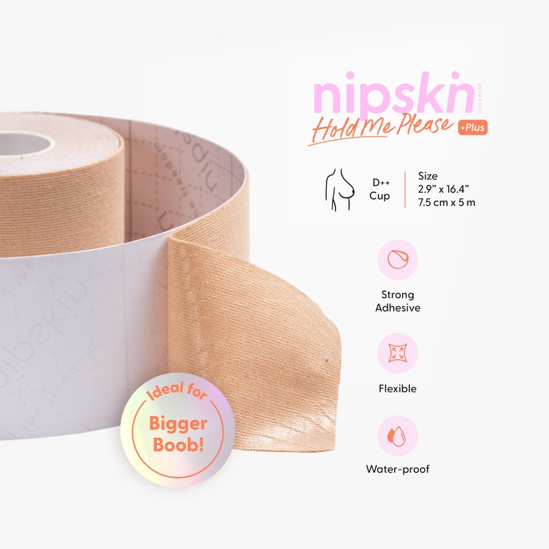 NIPSKIN boobtape Breathable Adhesive Cream Plus