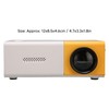 Projector, 1080P Full HD Video Projector, Portable Film Projector for